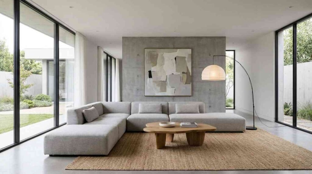 Modern Living Room Design Trends in American Homes compressed image